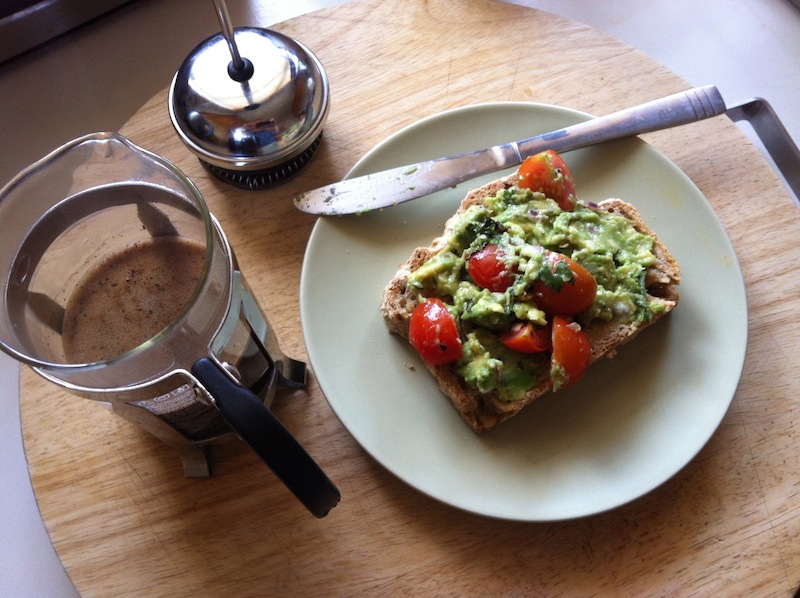 GUACAMOLE AND FILTER COFFEE