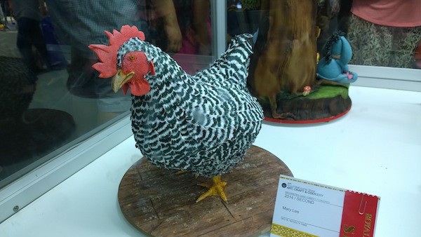 Royal Melb show cake hall rooster cake