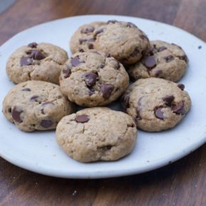 Chocolate Chip Cookies Recipe (eggless)