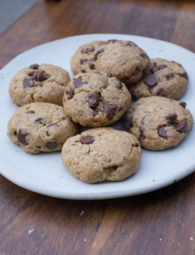 Chocolate Chip Cookies Recipe Eggless portriat