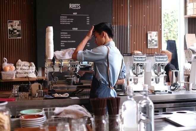 Bangkok Cafes Roots Coffee Roasters 