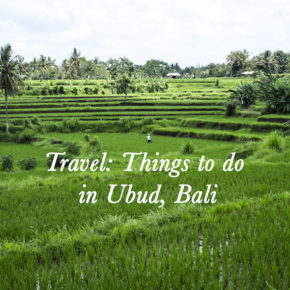 Travel: Things to do in Ubud, Bali