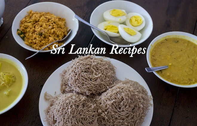 Sri Lankan Recipes cover