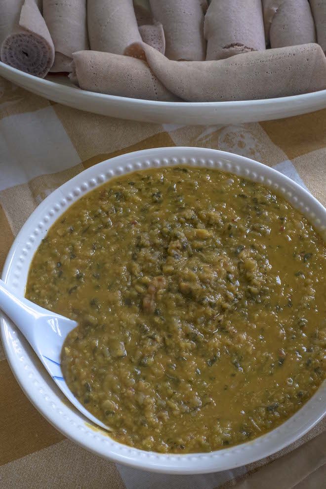 Purslane Lentil Curry Recipe portrait