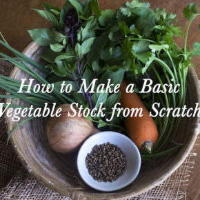 A Basic Recipe for Vegetable Stock
