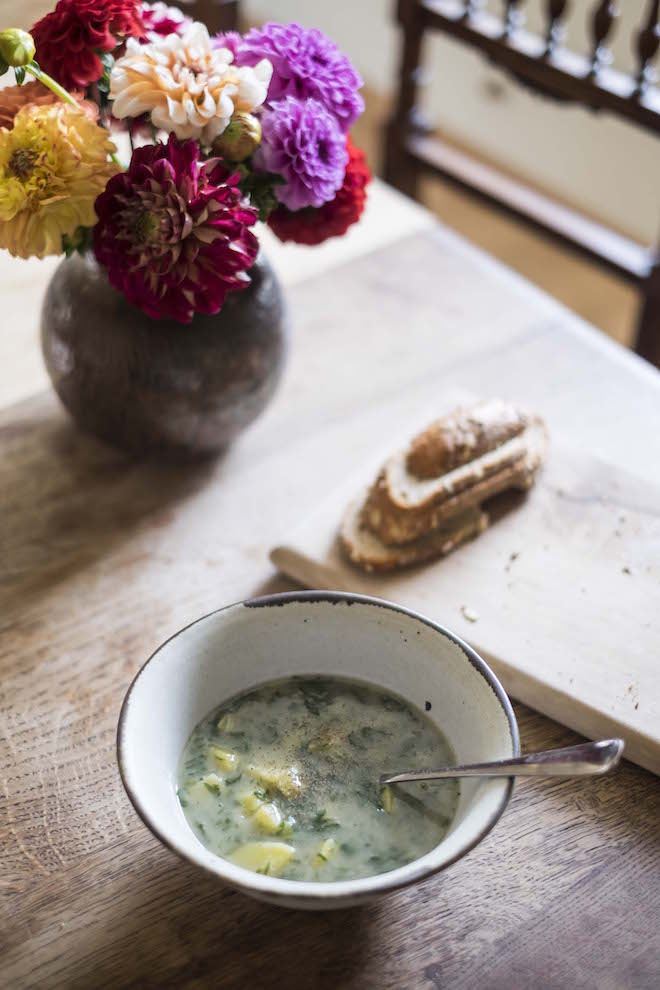 Potato and Parsley Soup Recipe by Anja Dunk - Decisive Cravings